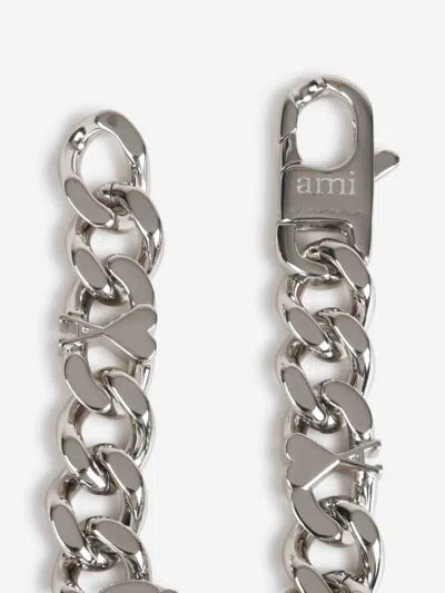 Ami Alexandre Mattiussi Ami Paris Adc Chain Bracelet In Metallic