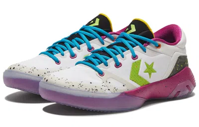 Converse G4 Low 'graffiti' In White