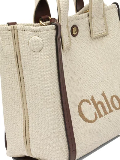 Chloé Chloe Carry Medium Tote Bag In Neutral