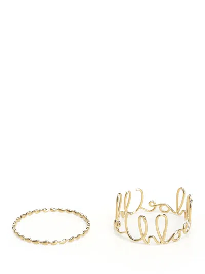 Chloé Chloe Icon Bracelet Women In Vintage Gold