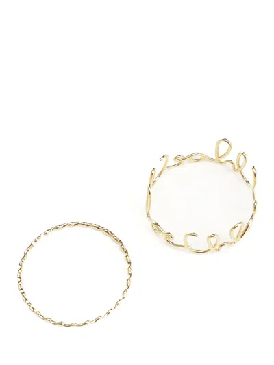 Chloé Chloe Icon Bracelet Women In Vintage Gold