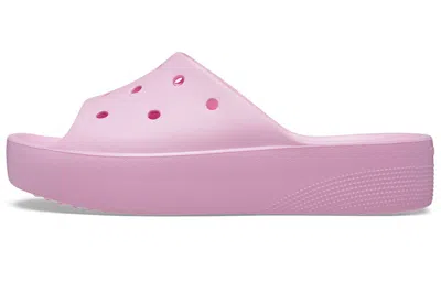 Crocs | Women | Classic Platform | Slides | Flamingo | 9