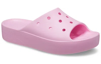 Crocs | Women | Classic Platform | Slides | Flamingo | 9