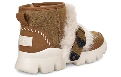Ugg (wmns)  Fluff Punk Ankle Boot In Brown