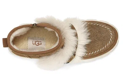 Ugg (wmns)  Fluff Punk Ankle Boot In Brown