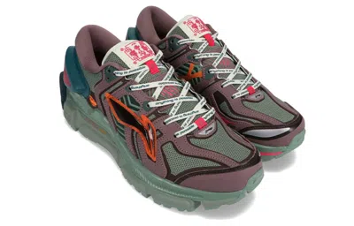 Li-ning Sun Chaser 'green Purple' In Multi