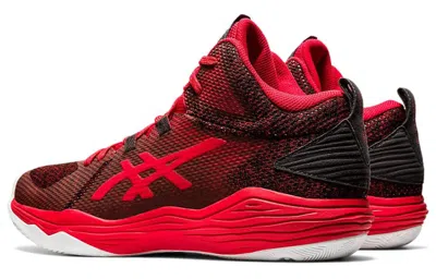 Asics Nova Flow Red Basketball Shoes