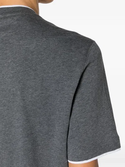 Brunello Cucinelli Basic Silk-blend T-shirt