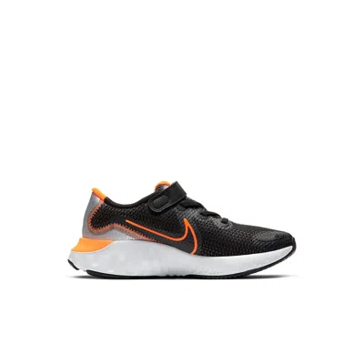 Nike (ps)  Renew Run 'black White Orange'