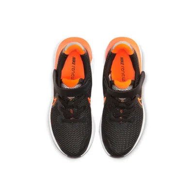Nike (ps)  Renew Run 'black White Orange'
