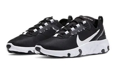 Nike (gs)  Renew Element 55 'black White' In Multi