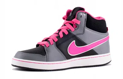 Nike (gs)  Backboard 2 Mid Sneakers Grey/black/pink