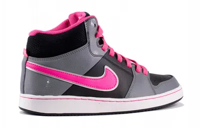 Nike (gs)  Backboard 2 Mid Sneakers Grey/black/pink