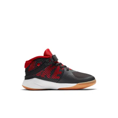 Nike (ps)  Team Hustle D 9 Flyease 'black Red Gold'