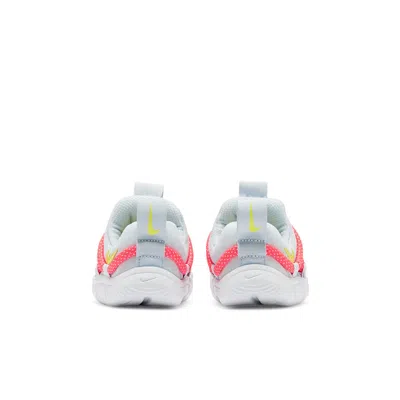 Nike (td)  Novice Gray/pink/yellow In White