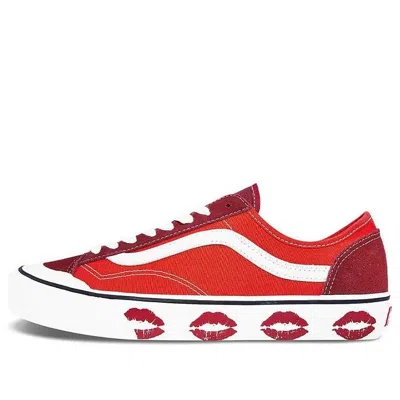 Vans Style 36 Decon Sf Lip Print 'red White'