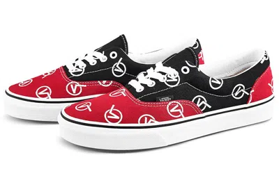 Vans Classic Slip-on Vlogo 'black Red'