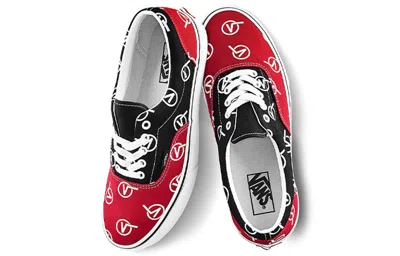 Vans Classic Slip-on Vlogo 'black Red'