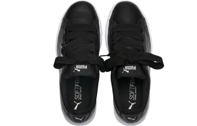 Puma (wmns)  Vikky Stacked Ribbon Core Sneakers Black/white