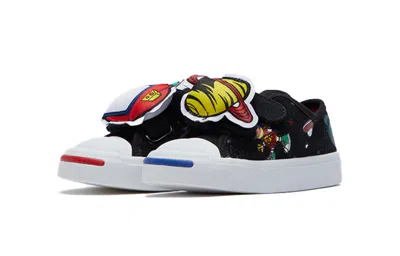 Converse Jp 2v Ox Black In Multi