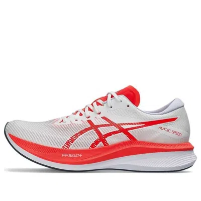 Asics Magic Speed 3.0 'white Sunrise Red'