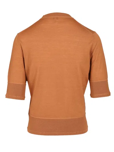 Chloé Crewneck Knitewear Knitwear Brown In Brown