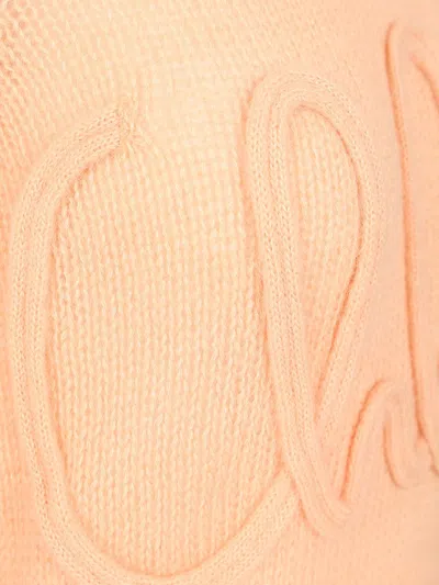 Chloé Wool And Silk Logo-applique Top