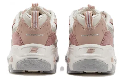 Skechers (wmns)  D'lites 1.0 Low Running Shoes Pink/white