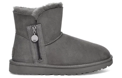 Ugg (wmns)  Bailey Zip Mini Fleece Lined Gray