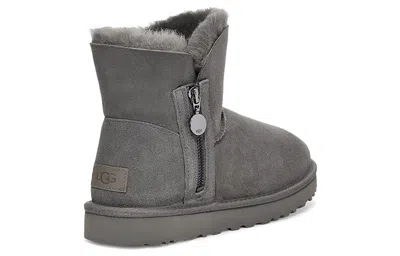 Ugg (wmns)  Bailey Zip Mini Fleece Lined Gray