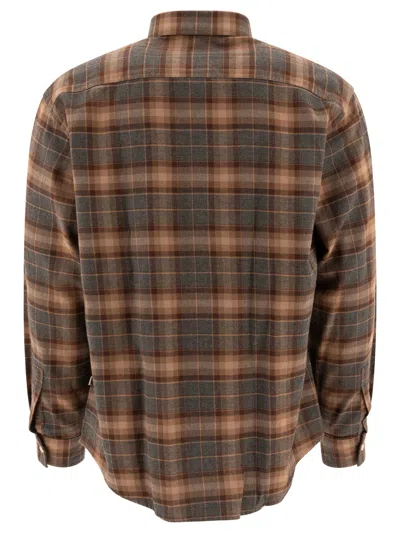 Nn07 Deon Shirts Brown