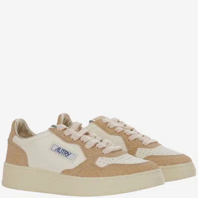 Autry Medalist Low Sneakers In Brown