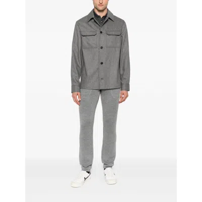 Incotex Gray Shirts