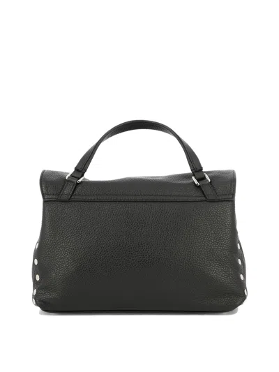 Zanellato Small Leather Handbag With Adjustable Shoulder Strap