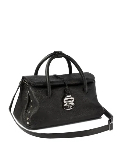 Zanellato Dotta Weekend Tote Bag In Black