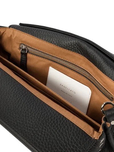 Zanellato Dotta Weekend Tote Bag In Black