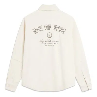 Li-ning X Way Of Wade Lifestyle Shirt 'white'