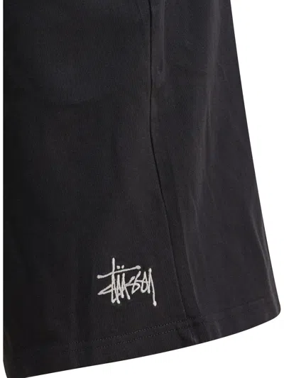 Stussy Heavy Jersey Short In Black
