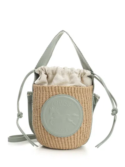 Chloé Horse Medal Shoulder Bags Brown