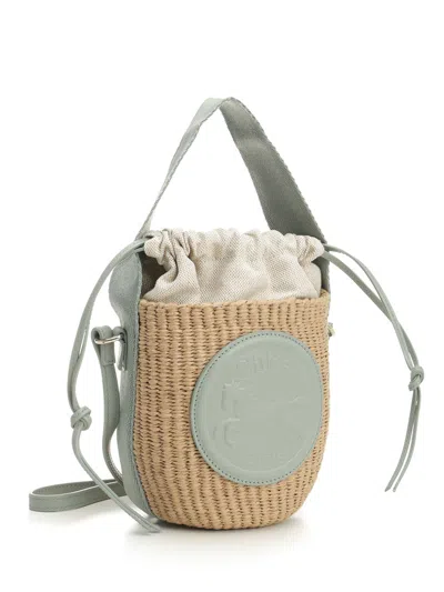 Chloé Horse Medal Shoulder Bags Brown