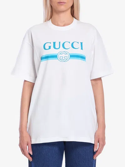 Gucci Tshirt Con Stampa