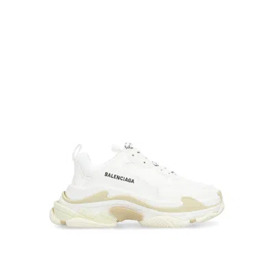 Balenciaga Sneakers Triple S Women White Cloth In White
