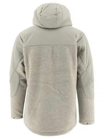 And Wander Jacket With Fleece Insert Jackets Grey