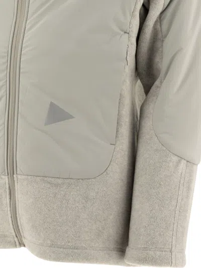 And Wander Jacket With Fleece Insert Jackets Grey