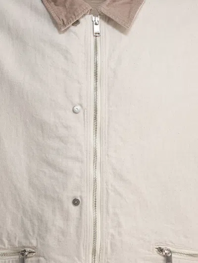 Nonnative Relaxed Fit Cotton-linen Blend Jacket