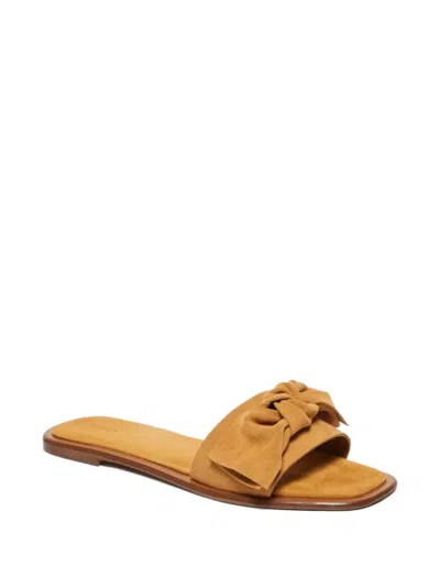 Marella Suede Flat Sandals In Multi