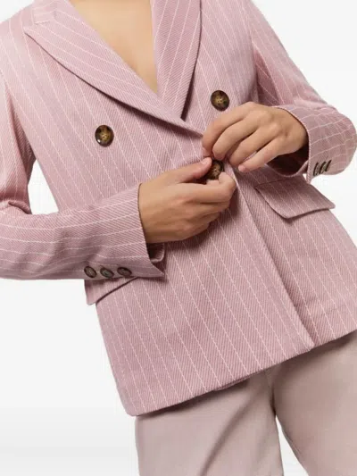 Iblues Double-breasted Blazer In Pink
