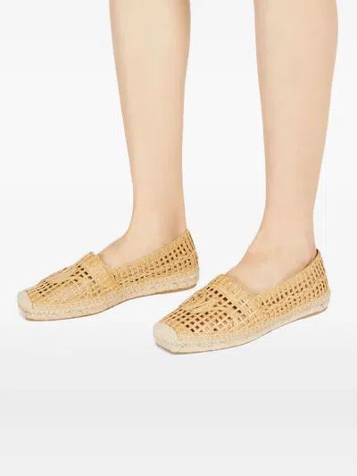 Weekend Max Mara Woven Espadrille Flat