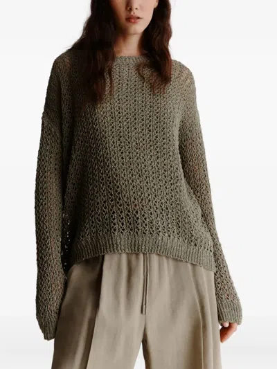 Marella Riva Open-knit Sweater