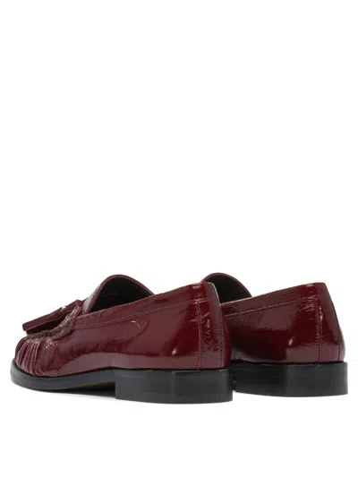 Alohas Marietta Onix Black Leather Loafers Loafers & Slippers Bordeaux